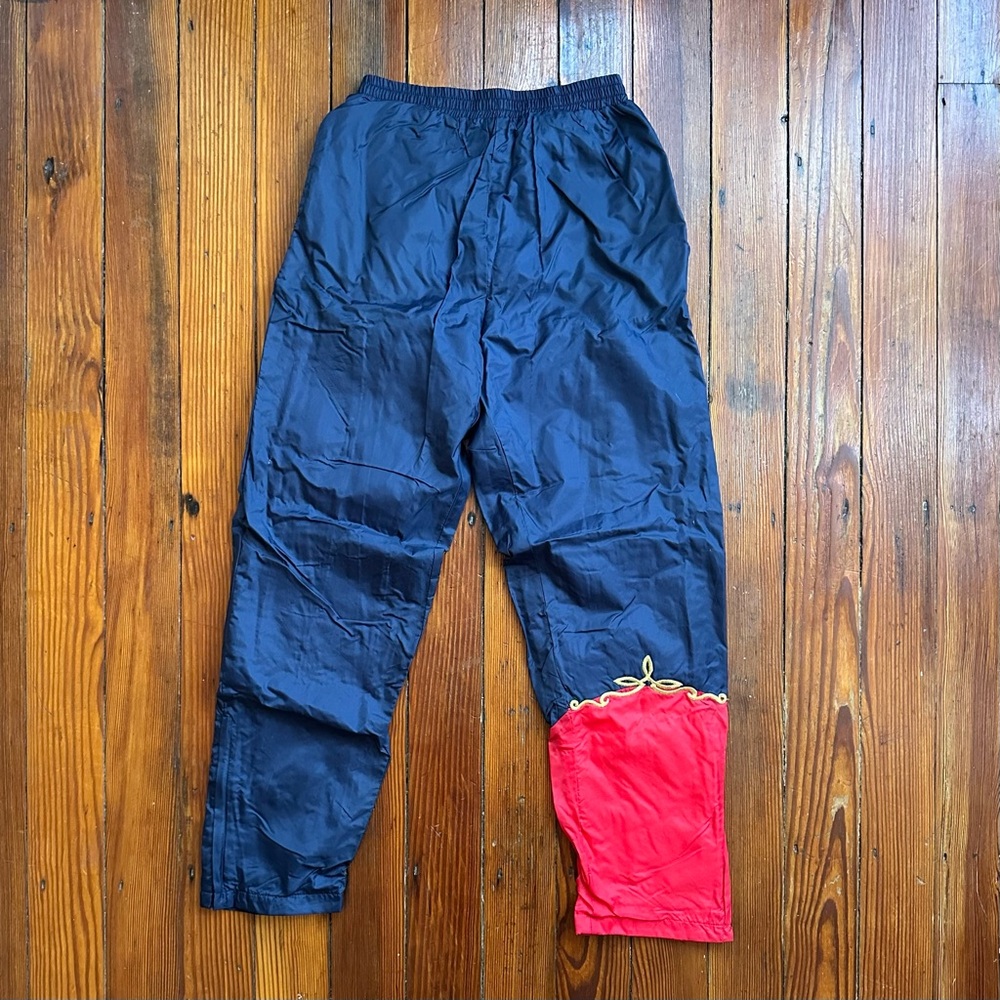 Vintage 90s Bill Blass Active Wear lined parachute workout pants Small
